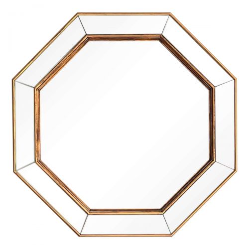 Зеркало Ottagono oro