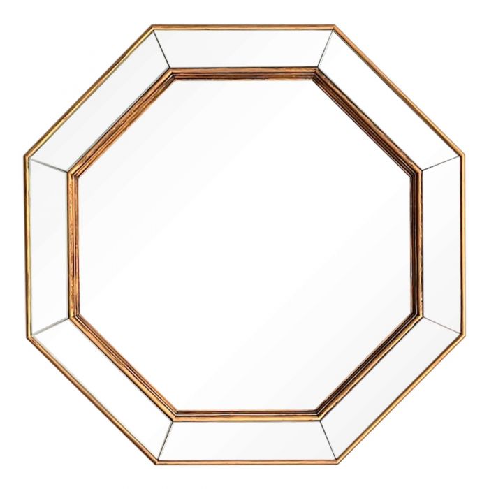 Зеркало Ottagono oro