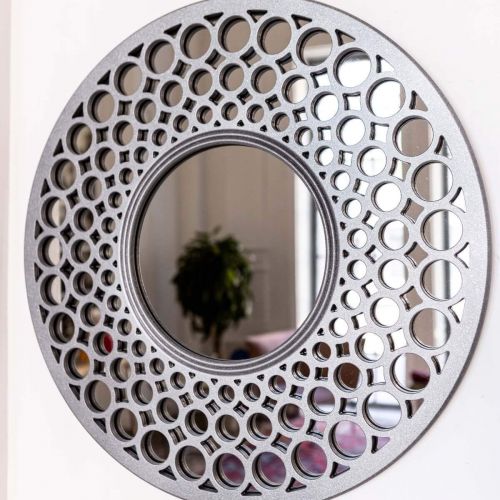 Зеркало Round Silver