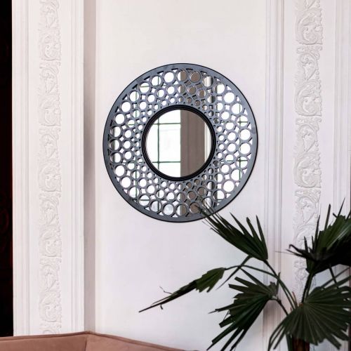Зеркало Round Black