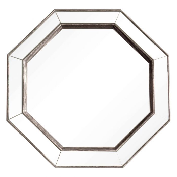 Зеркало Ottagono argento
