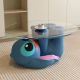 Журнальный столик Stitch со стеклянной столешницей