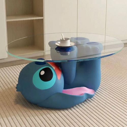 Журнальный столик Stitch со стеклянной столешницей