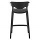 Стул полубарный Forma, чёрный