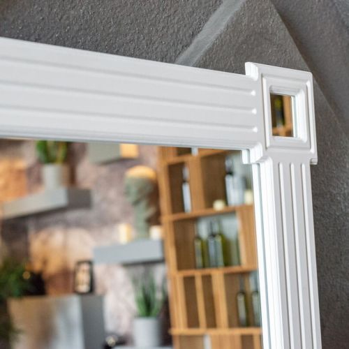 Зеркало Column White 200