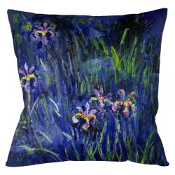 Арт-подушка «Ирисы Моне»
