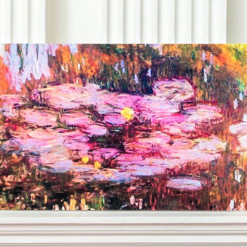 Картина «Водяные лилии, 1917» (холст, галерейная натяжка)