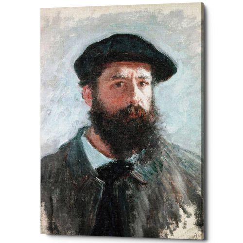Картина «Клод Моне. Автопротрет» (холст, галерейная натяжка)