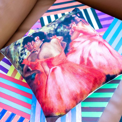 Арт-подушка «Балерины в розовом»