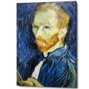 Картина «Ван Гог. Автопротрет, 1889» (холст, галерейная натяжка)