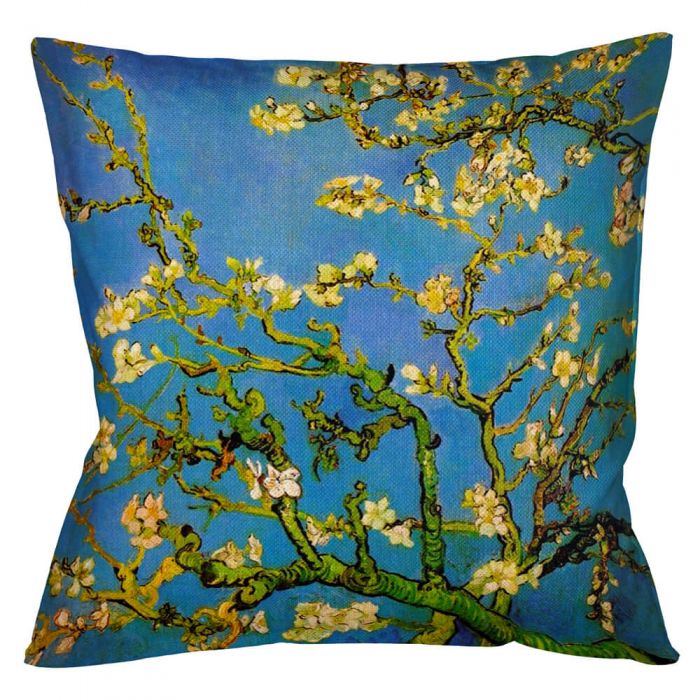 Арт-подушка «Цветущий миндаль»