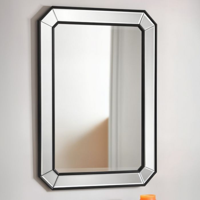 Зеркало в черной раме “Леннокс”