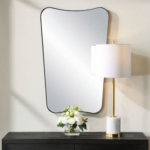 Черное зеркало в раме “Кейн”