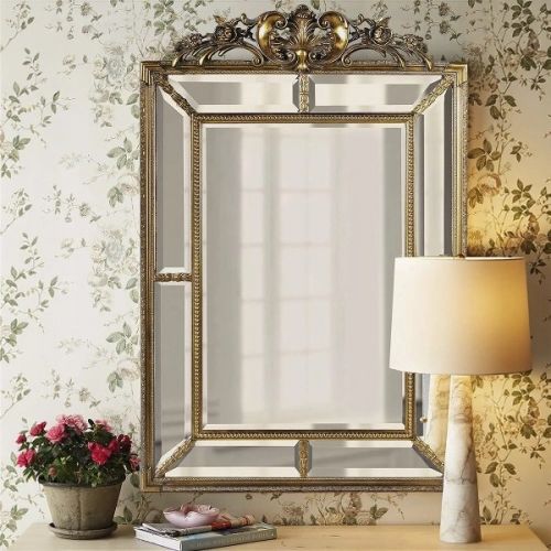 Зеркало в золотой раме “Ланкастер”