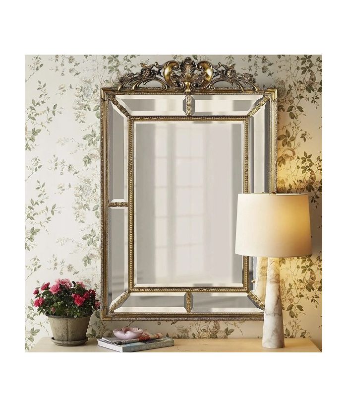 Зеркало в золотой раме “Ланкастер”