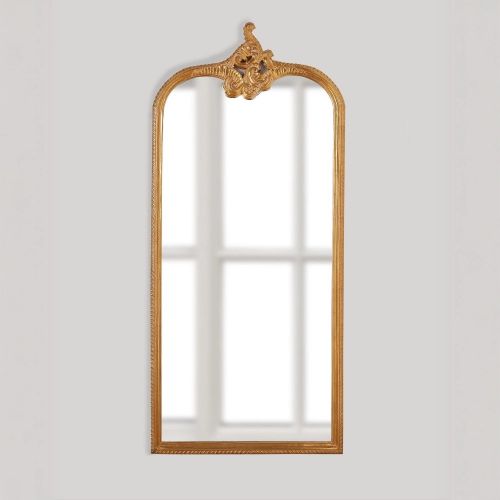 Золотое зеркало в полный рост “Кайли”