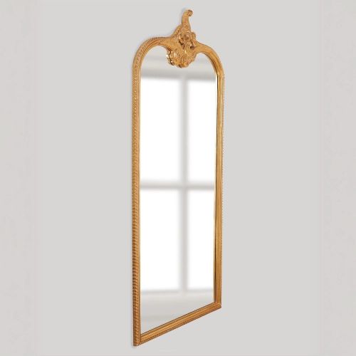 Золотое зеркало в полный рост “Кайли”