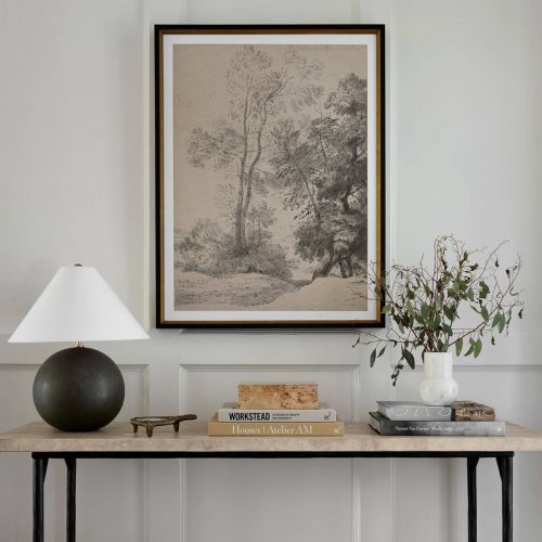 Постер в винтажном стиле “Pastoral Sketch”