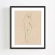 Интерьерный постер “Nude”