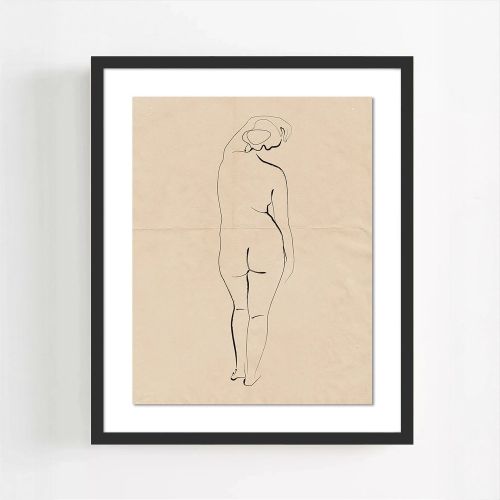 Интерьерный постер “Nude”