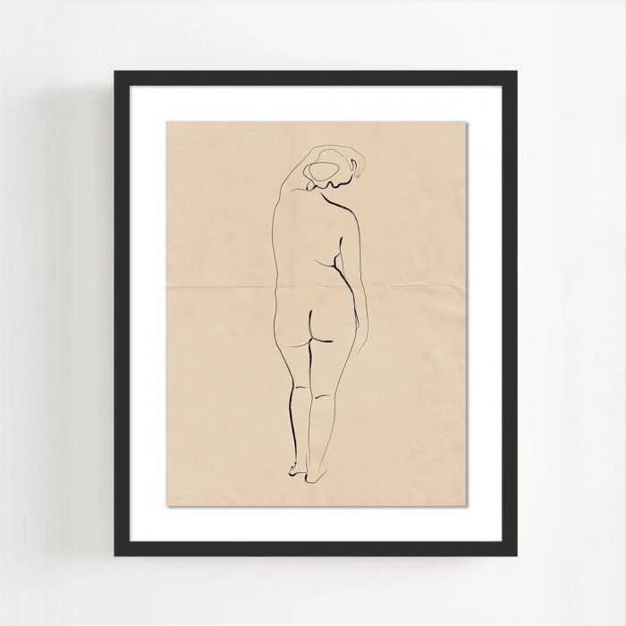 Интерьерный постер “Nude”