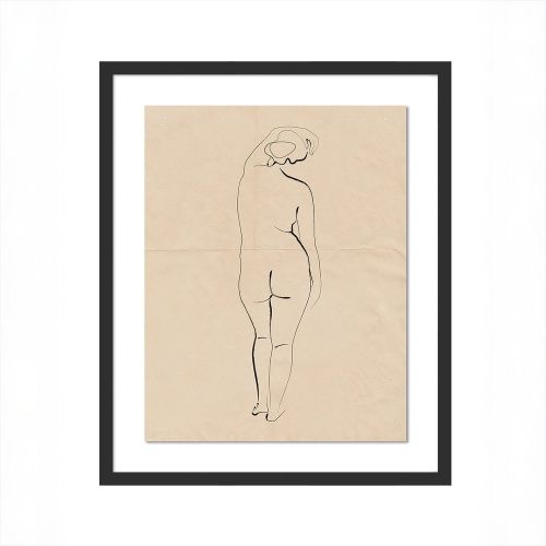 Интерьерный постер “Nude”