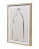 Постер “Minimal Vase” с дубовой рамой
