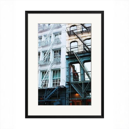 Интерьерный постер “Fire Escapes”