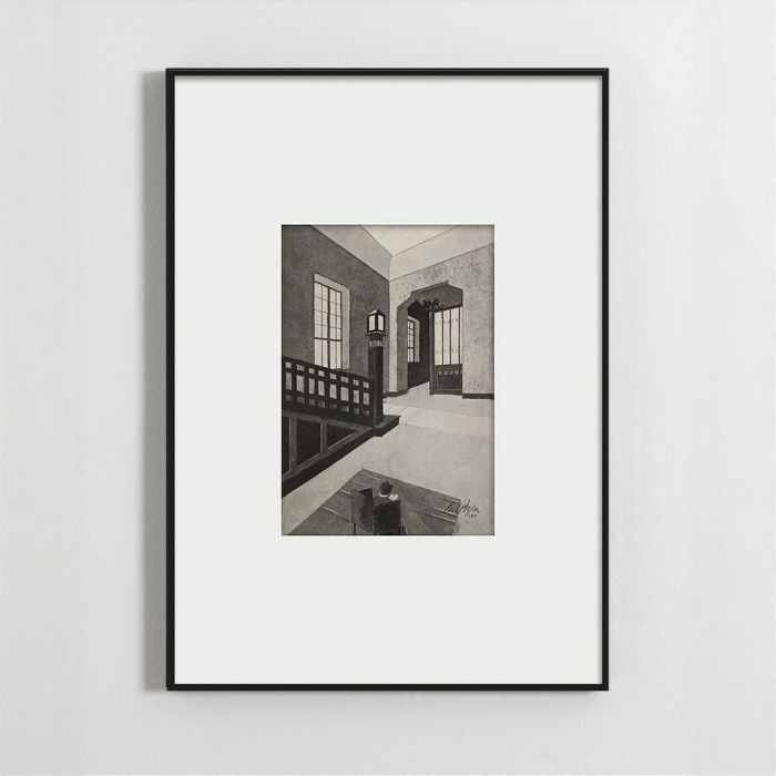 Интерьерный постер “Halle”