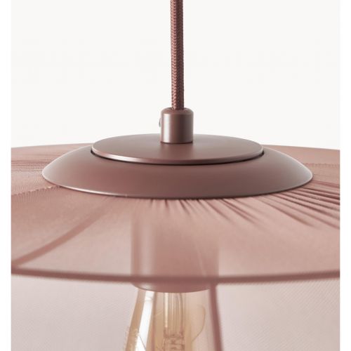 Пудрово-розовый подвесной светильник “Бьорн”