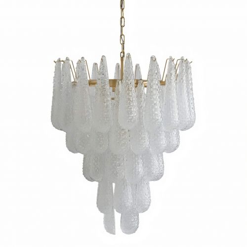 Золотой подвесной светильник “Поуль”