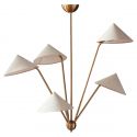 Люстра с пятью лампами “Мантис”