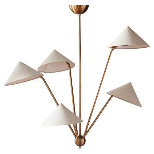 Люстра с пятью лампами “Мантис”