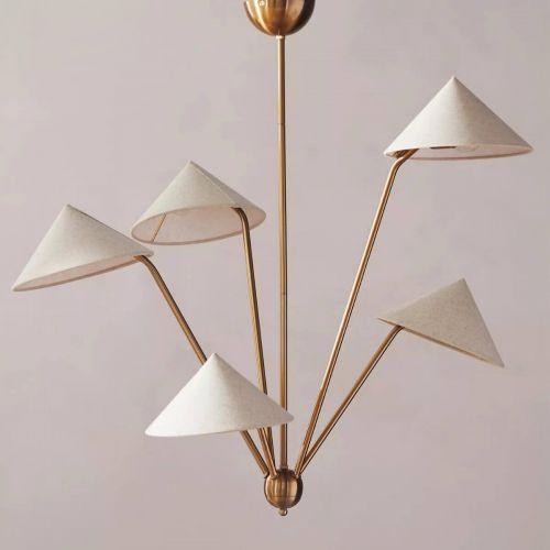 Люстра с пятью лампами “Мантис”