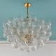 Большая стеклянная люстра “Алисия” [L]