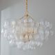 Большая стеклянная люстра “Алисия” [L]