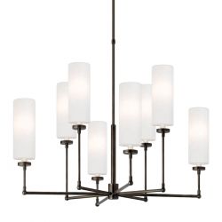 Черная люстра “Новара”