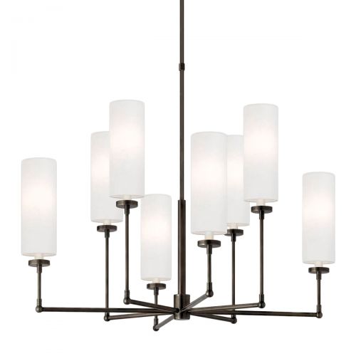 Черная люстра “Новара”