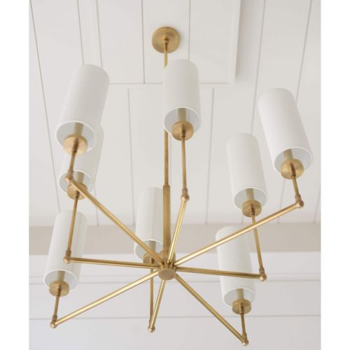 Золотая люстра “Новара”