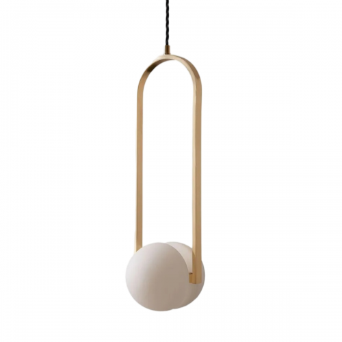 Золотой подвесной светильник “Уэлс”