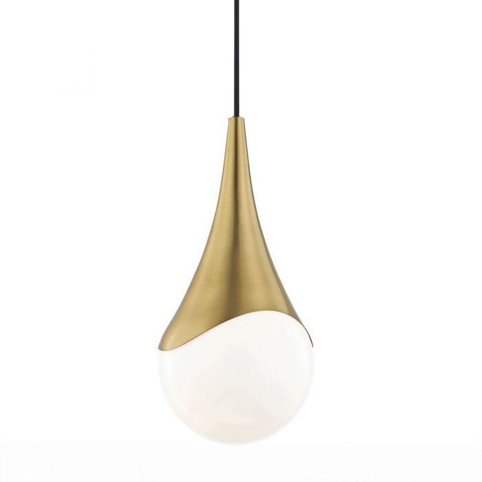 Золотой подвесной светильник “Алто”