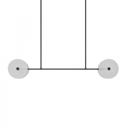 Черный линейный светильник “Милфорд”