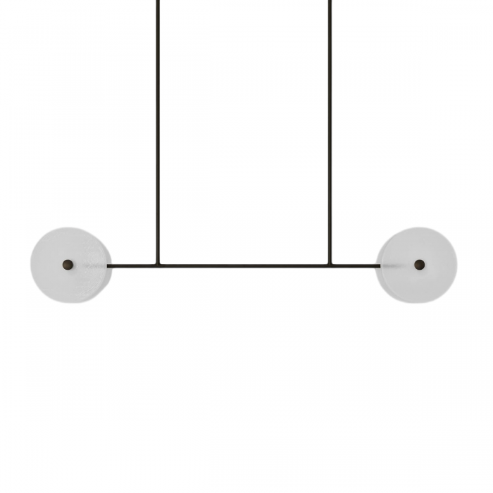 Черный линейный светильник “Милфорд”