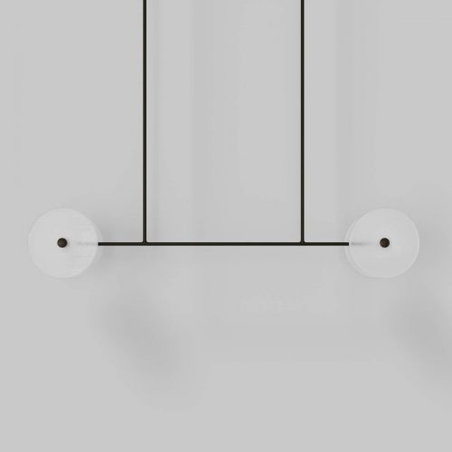 Черный линейный светильник “Милфорд”