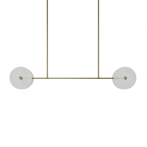 Золотой линейный светильник “Милфорд”