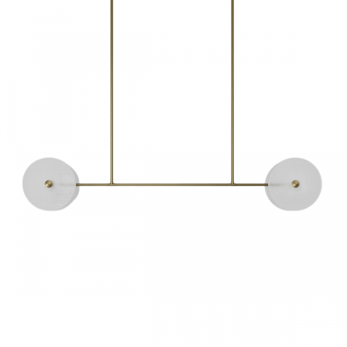 Золотой линейный светильник “Милфорд”