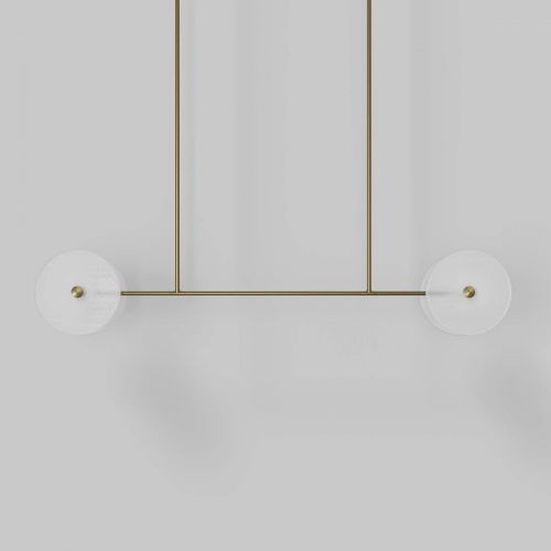 Золотой линейный светильник “Милфорд”