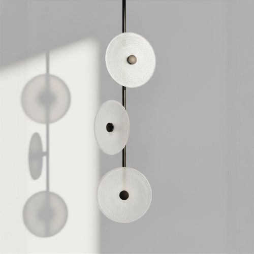 Чёрный линейный подвесной светильник “Милфорд”