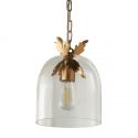 Золотой подвесной светильник “Акант”