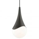 Чёрный подвесной светильник “Алто”